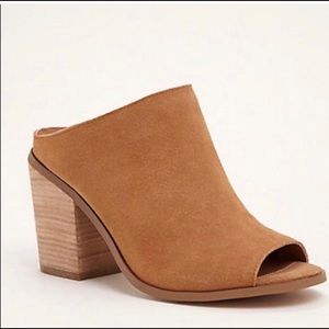 Torrid suede open toe sandals